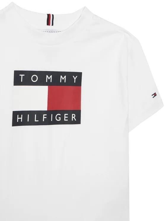 T-shirt con logo stampato KB0KB10340J YBR TOMMY HILFIGER 