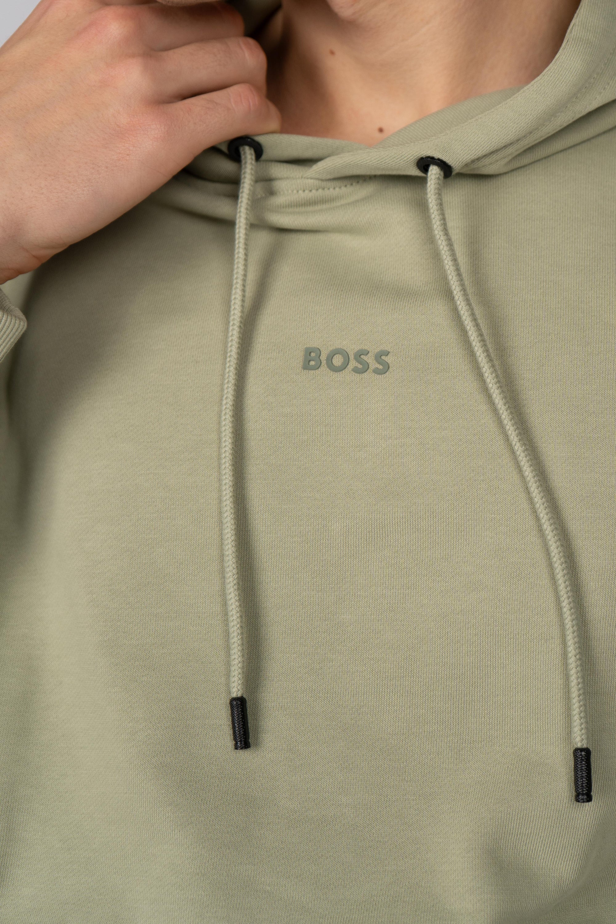 Felpa con cappuccio e logo Boss 50514530 370 BOSS 