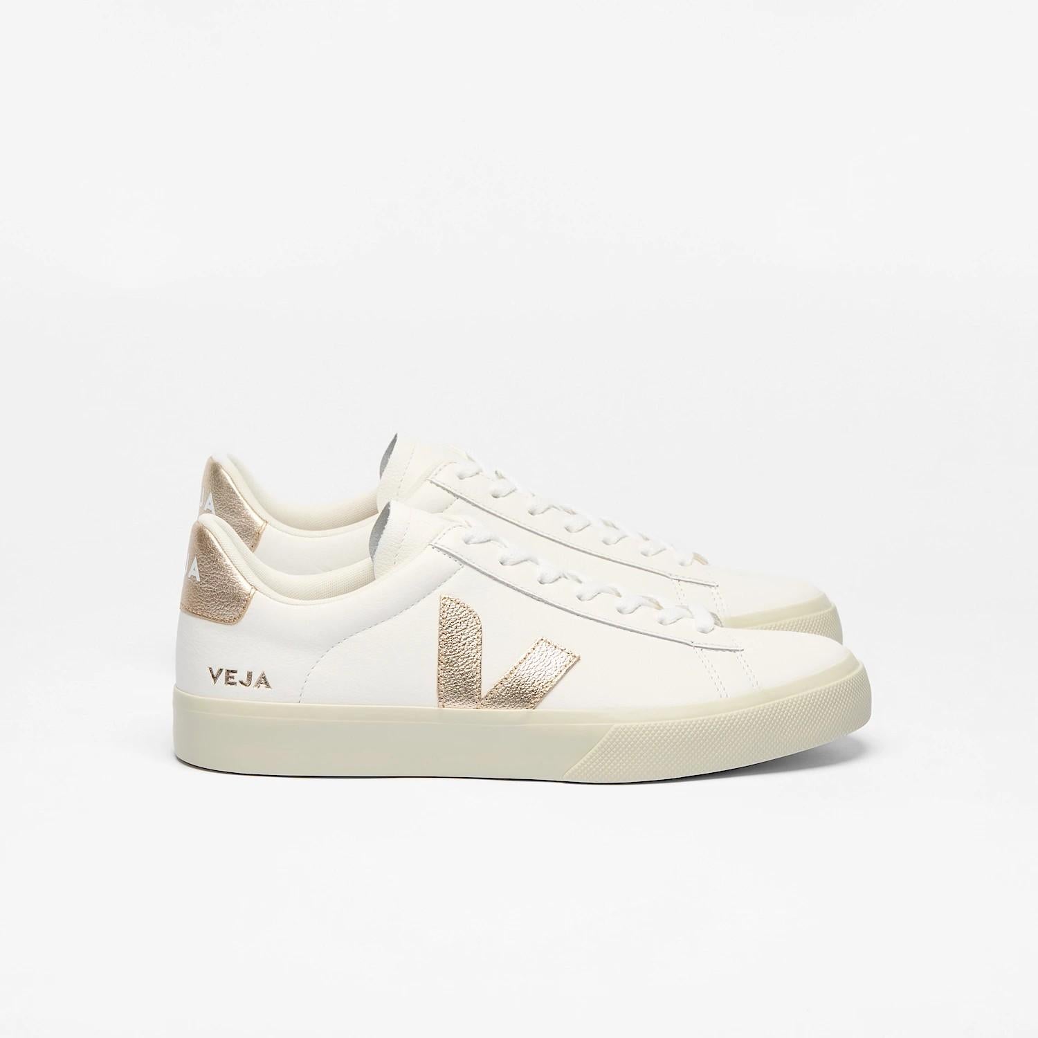 Campo leather white platine CP05034 95 VEJA 