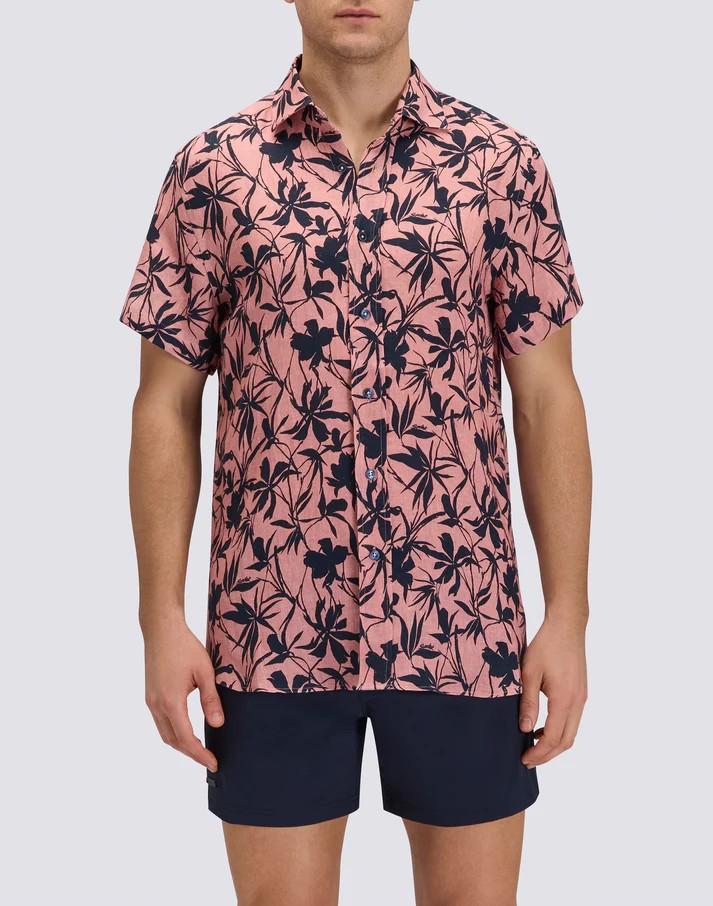 Camicia a mezze maniche stampata GM814SHLI500 A946D SUNDEK 