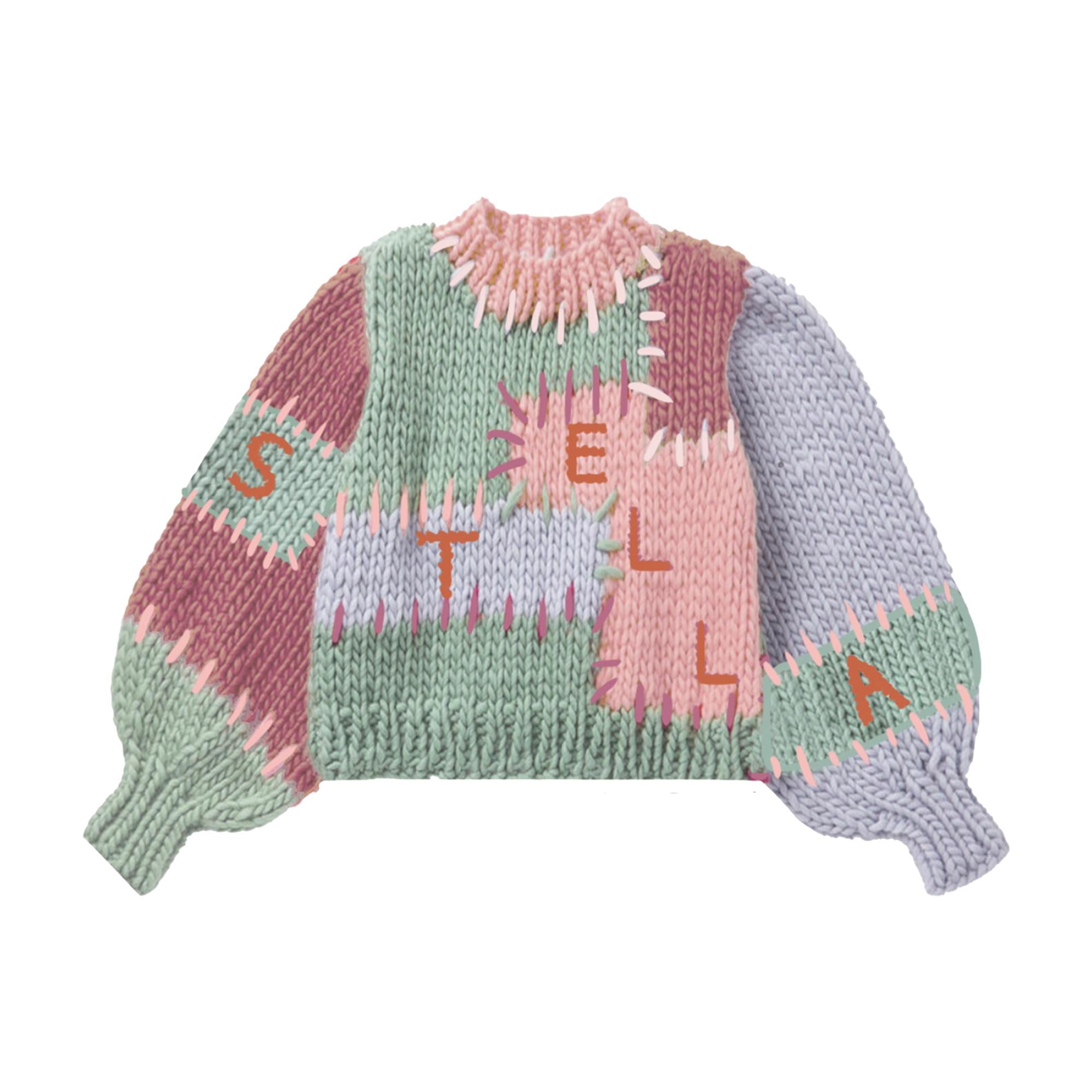 Maglione con patchwork TX9A40Z3367 999 STELLA MCCARTNEY 