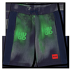 Shorts logo con sfumature