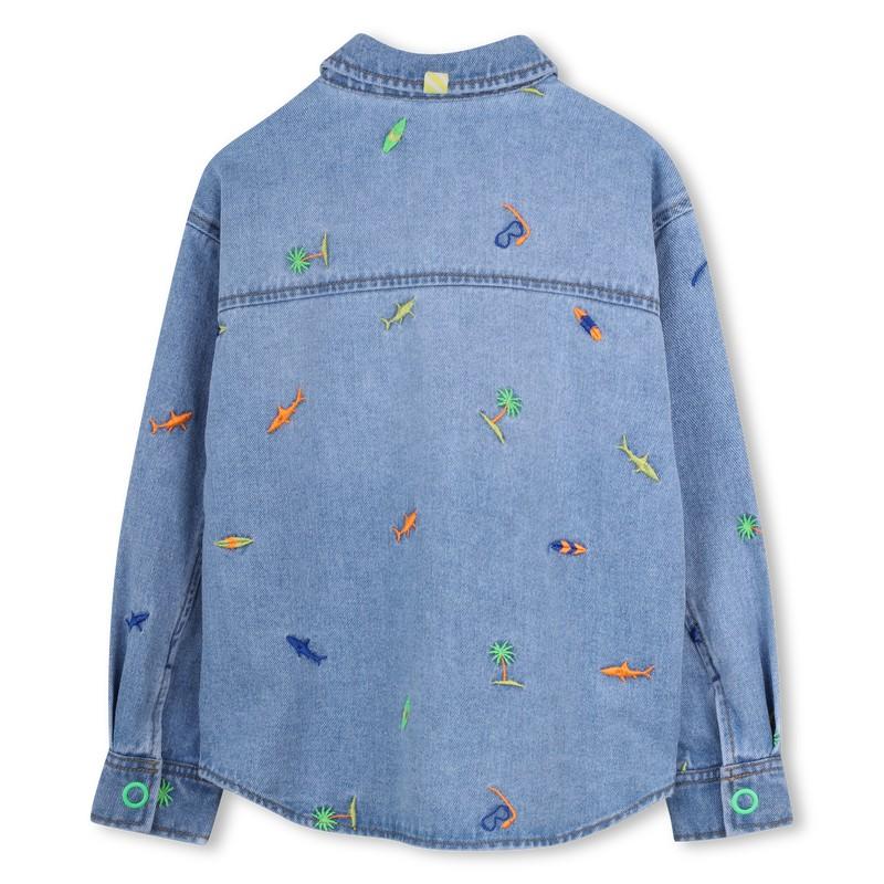 Denim Overshirt U22185 Z18A BILLIEBLUSH 
