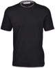 T-shirt con profili nero