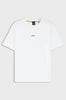 T-shirt relaxed fit in cotone elasticizzato con logo stampato