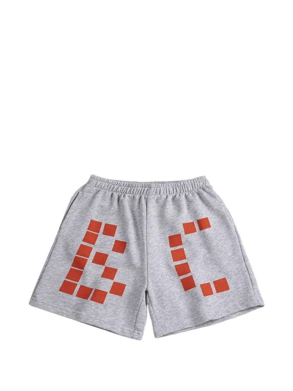Shorts con logo effetto pixel B126AC060 041 BOBO CHOSES 