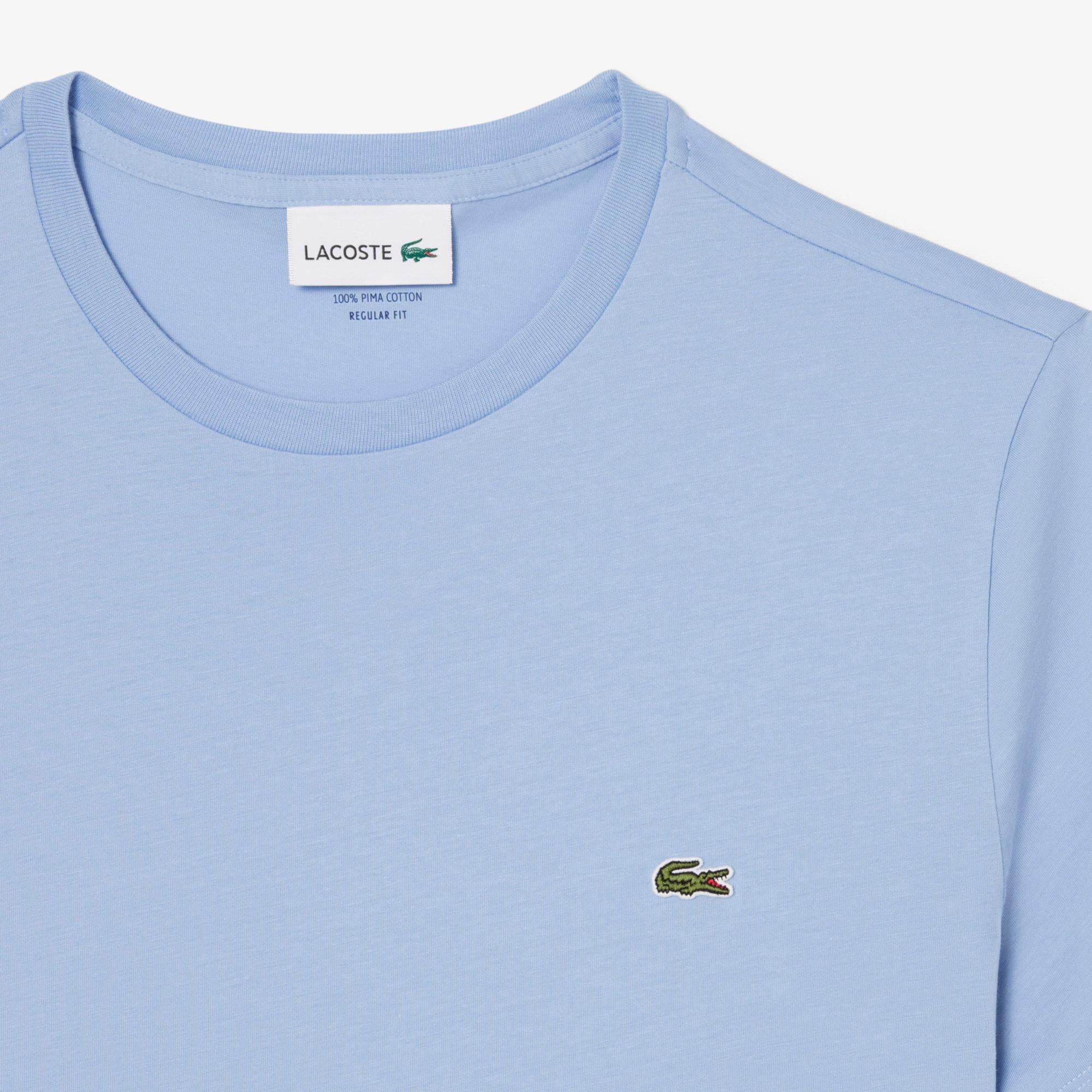 T-shirt in cotone Pima TH6709 AEY LACOSTE 