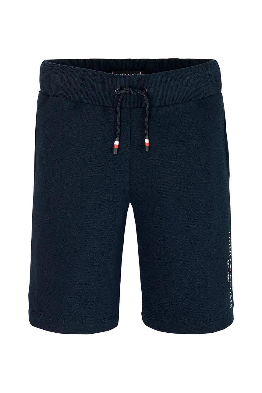 Shorts felpati con logo KB0KB09667J C1G TOMMY HILFIGER 