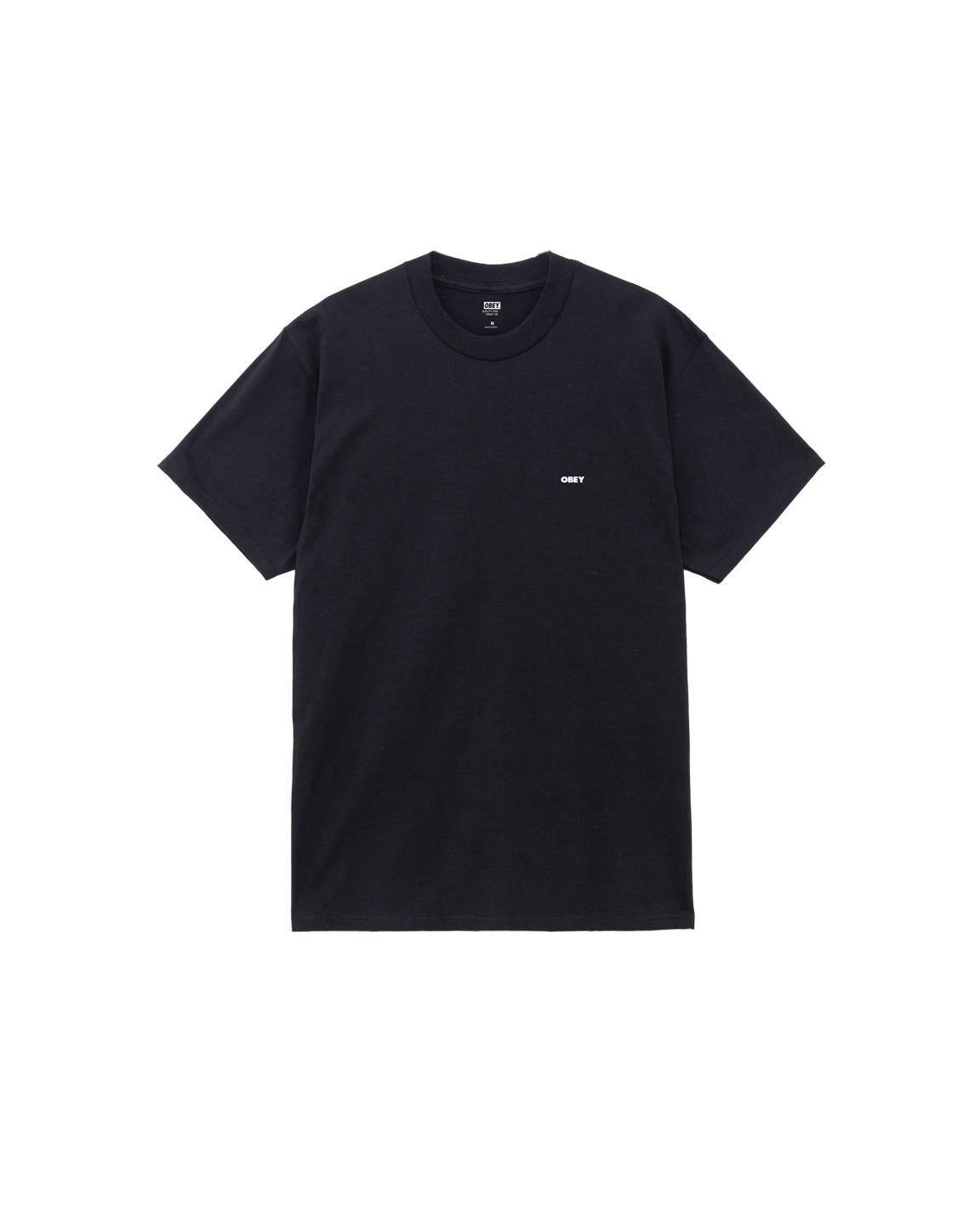 T-shirt girocollo 165264092 BLK OBEY 