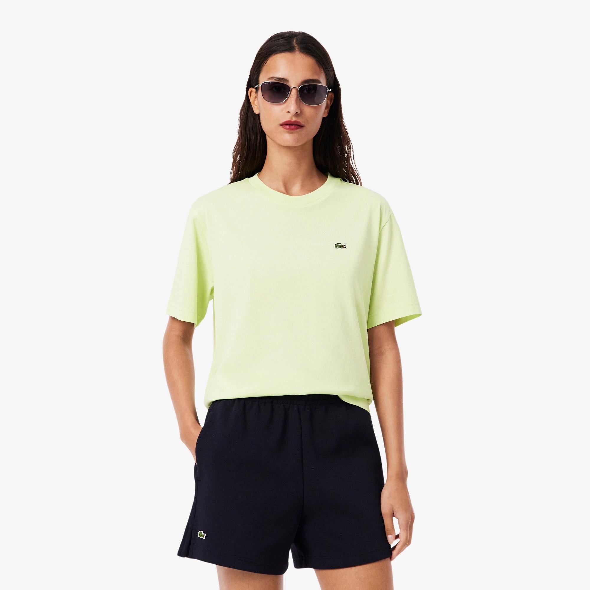 T-shirt in morbido cotone relaxed fit TF7215 BIC LACOSTE 