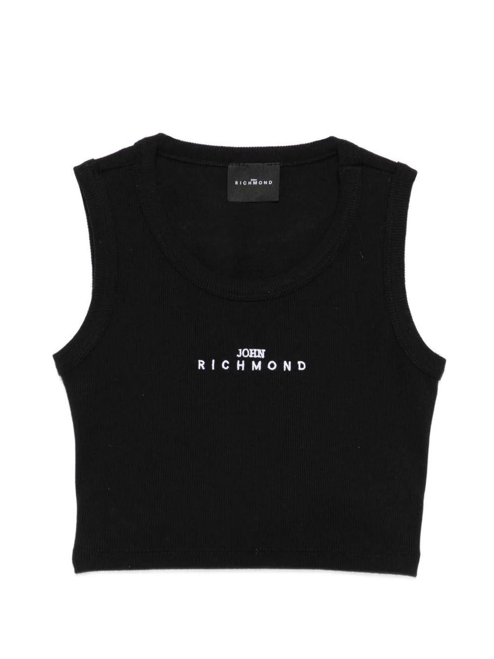 T-shirt senza maniche RGP26172CN BLACK RICHMOND 