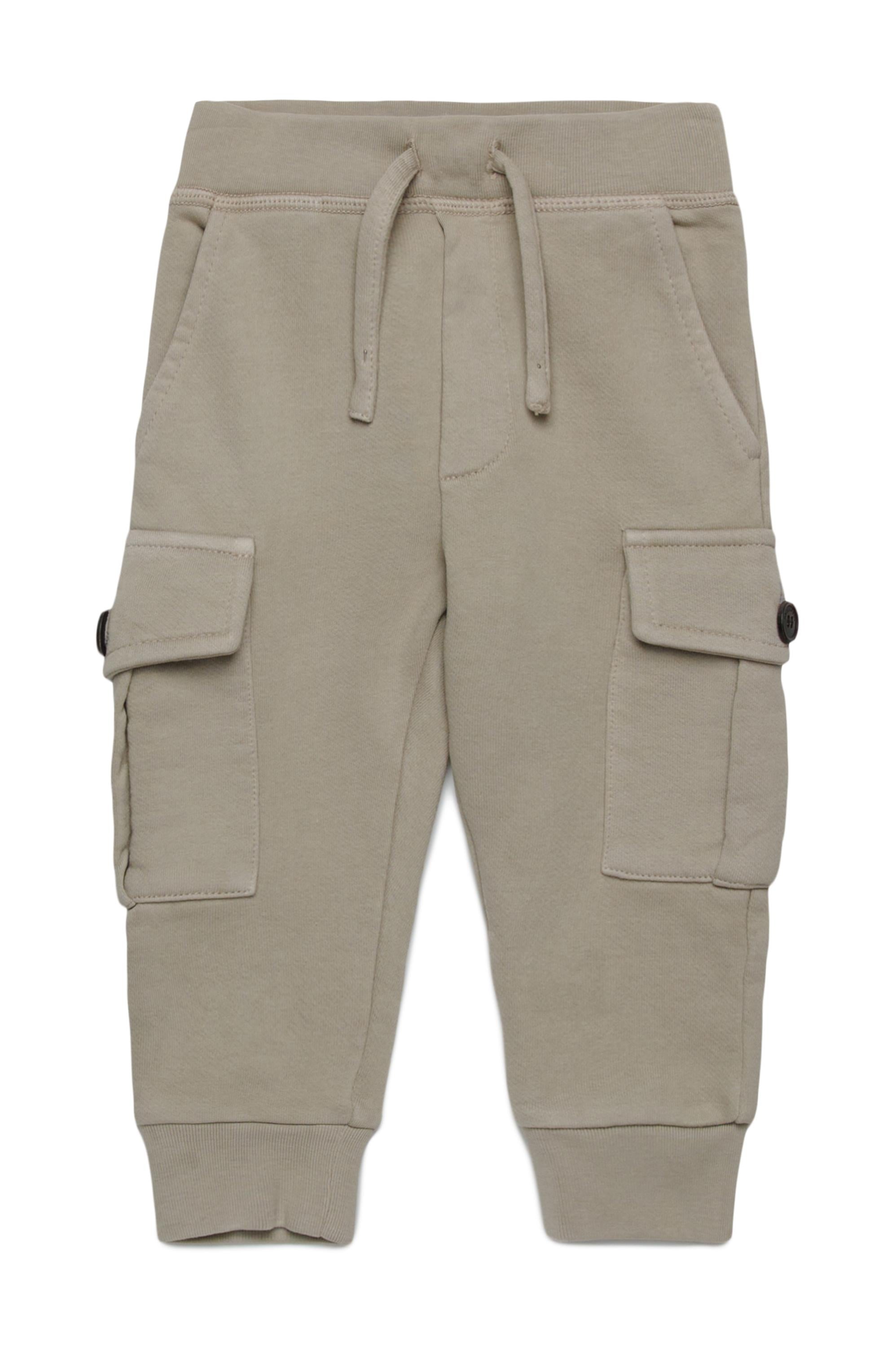 D2Kids Newborn Utility Pocket Sweatpants Beige DQ2868D0AC6 DQ717 DSQUARED2 