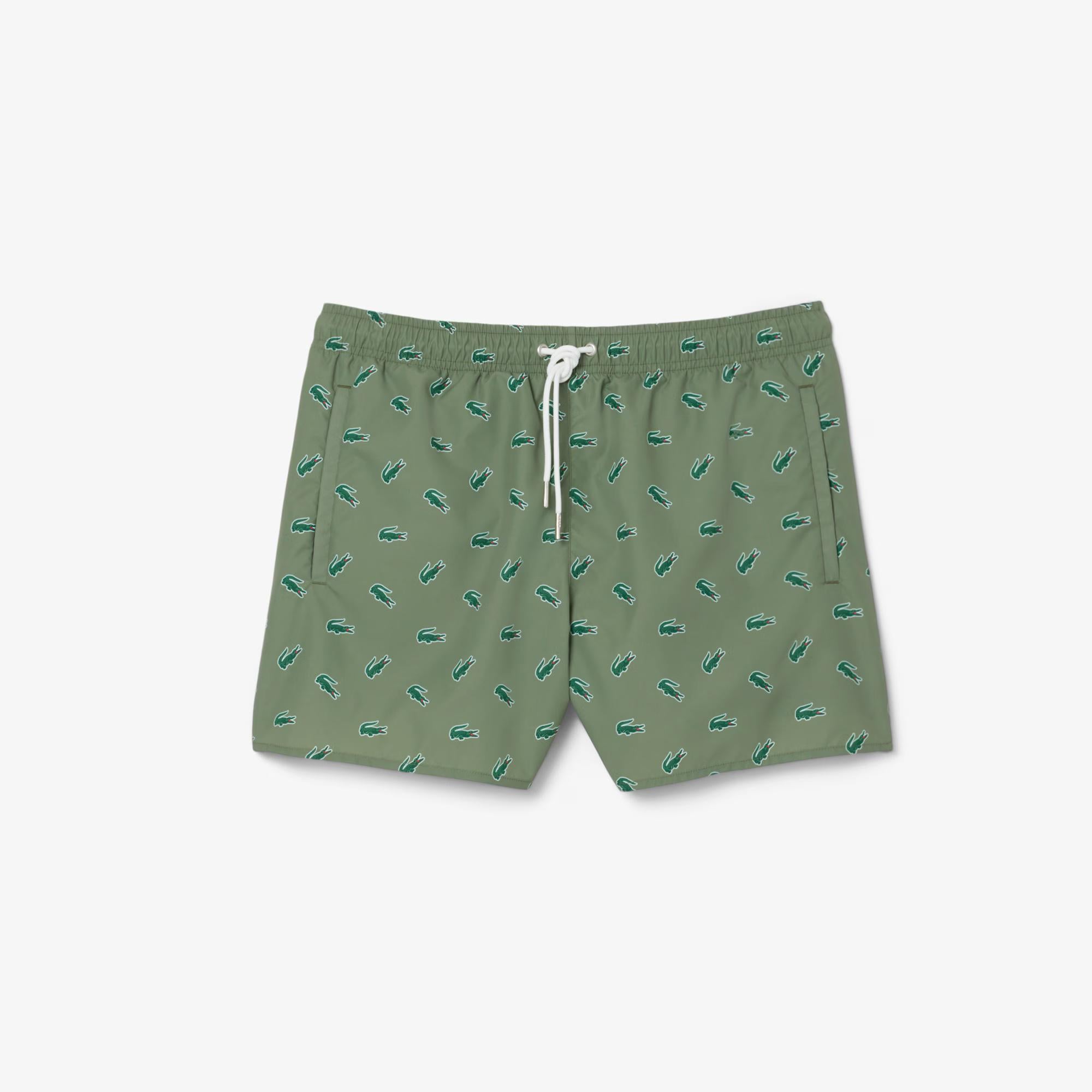 Costume da bagno con logo stampato MH7188 IC3 LACOSTE 