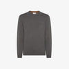 Crew neck sweater in wool and cashmere