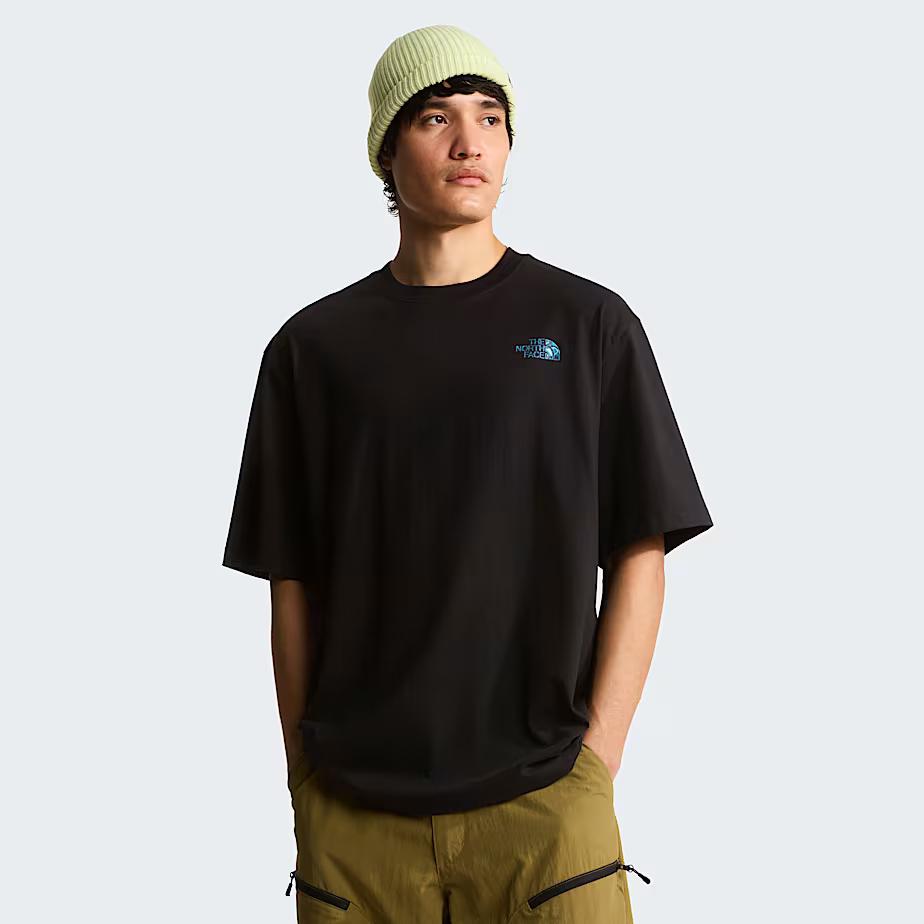 T-shirt Liquid NSE Box Oversized Graphic NF0A8G9W JK31 THE NORTH FACE 