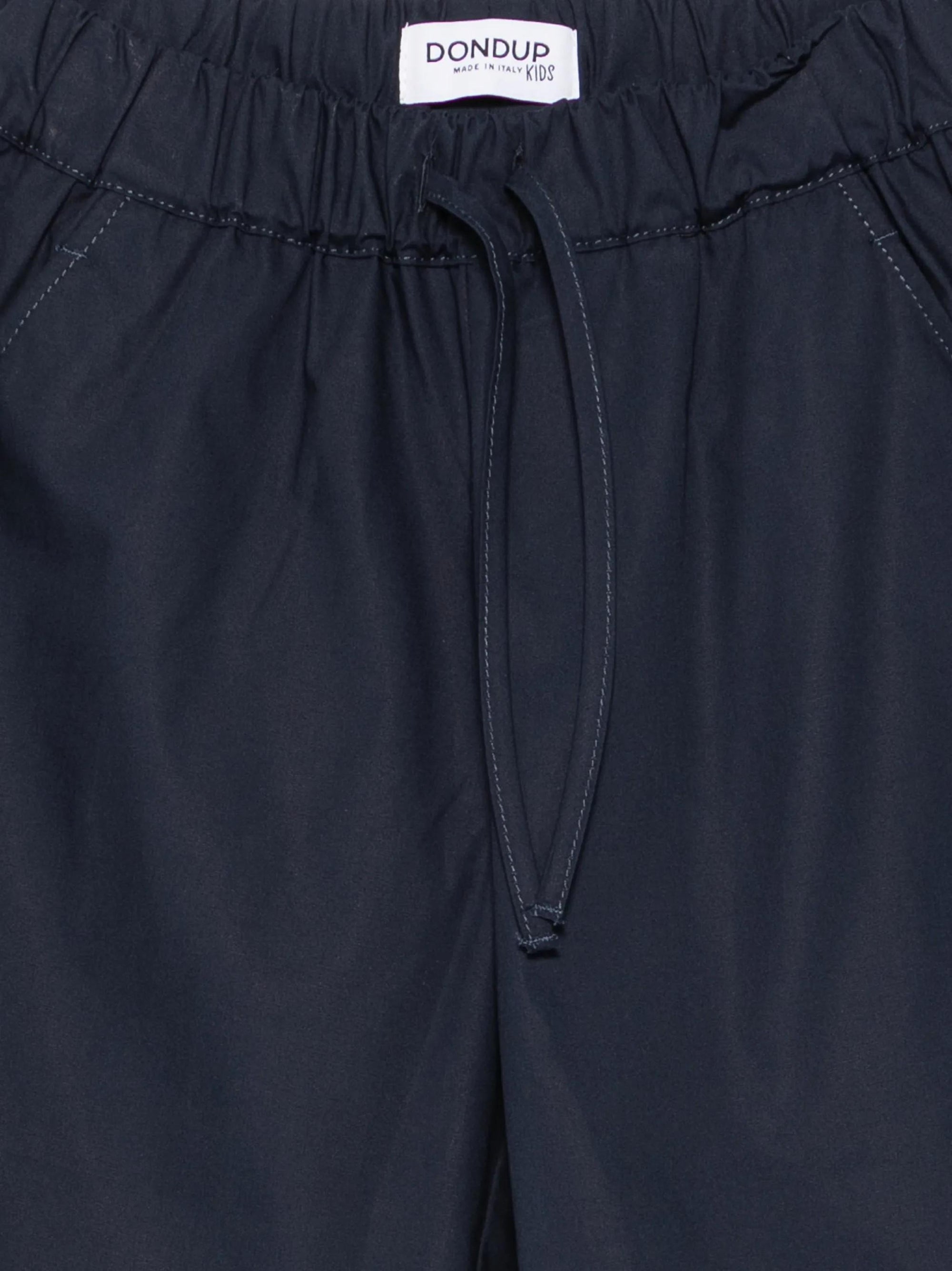 Pantaloncini con cordino in vita  DMBE0260CA032 4005A DONDUP 