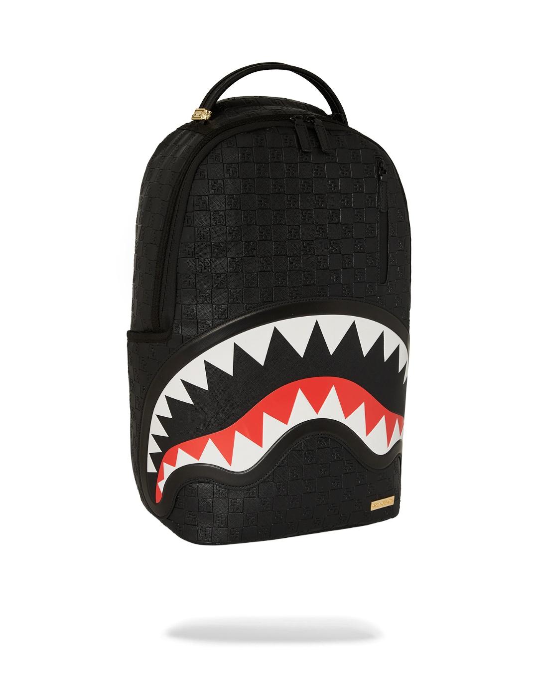 Zaino black out sharks in Paris 910B7531 NSZ SPRAYGROUND 
