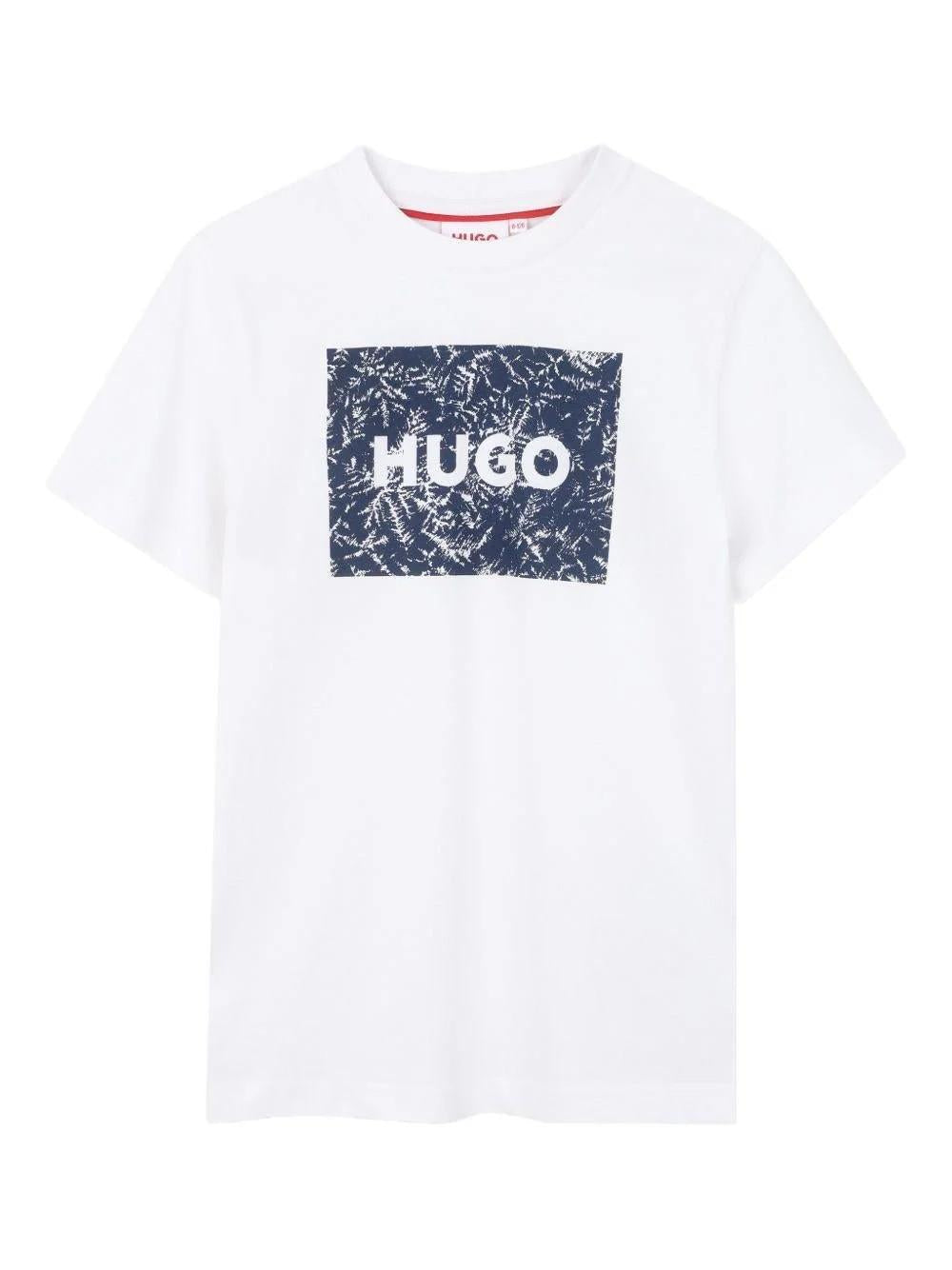 T-shirt con logo stampato G01020 10P HUGO 