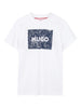 T-shirt with printed logo