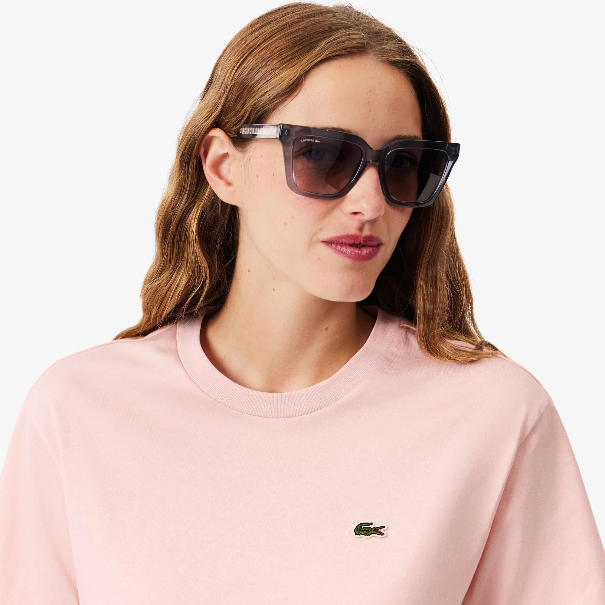 T-shirt in morbido cotone relaxed fit TF7215 ADY LACOSTE 