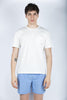 T-shirt con logo stampato bianco