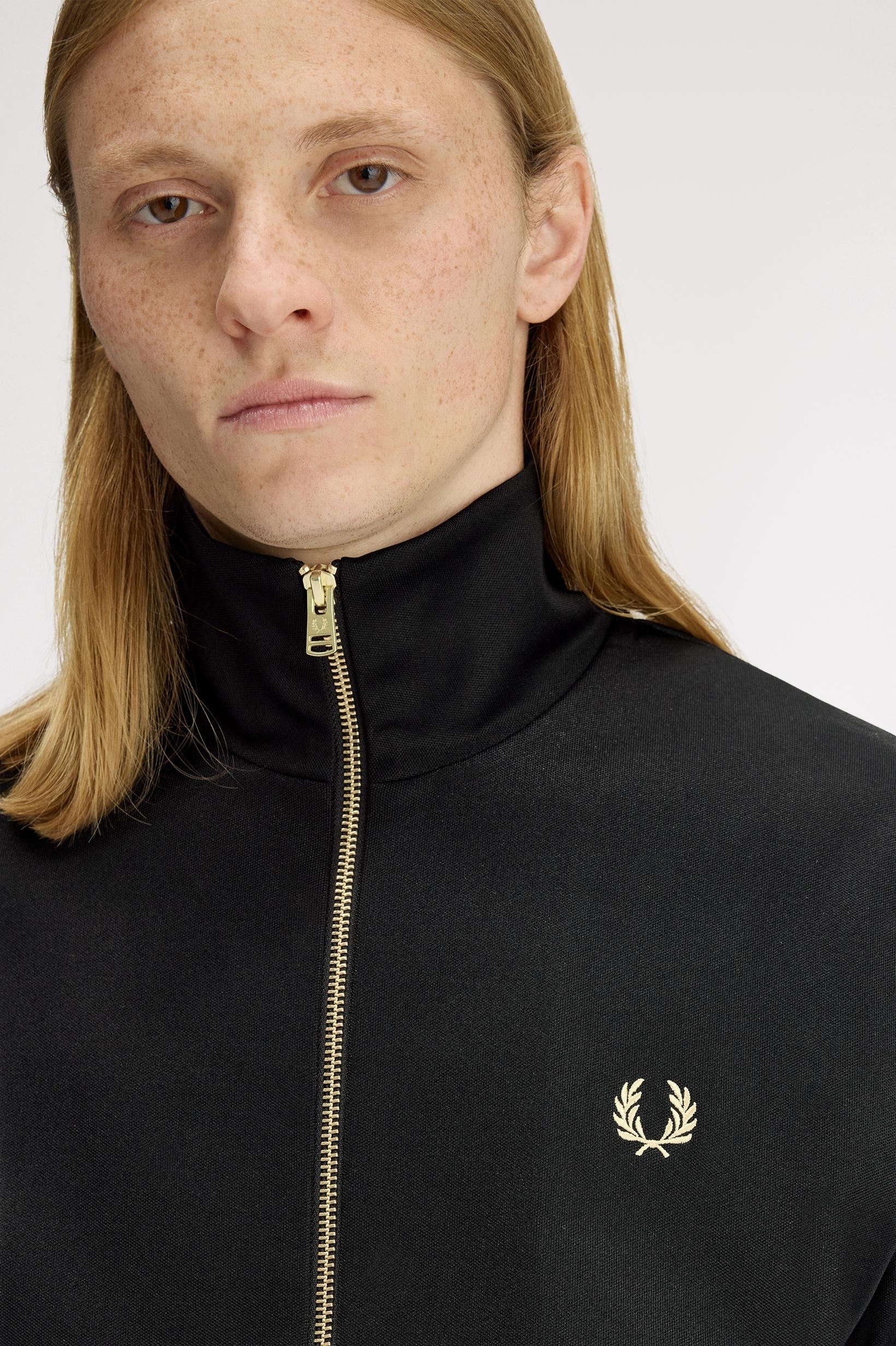 Felpa con full zip  J232957 90A FRED PERRY 