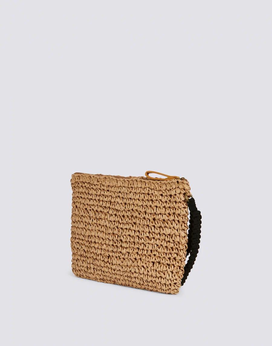 Mini borsa in paper straw AW740ABPA100 13000 SUNDEK 