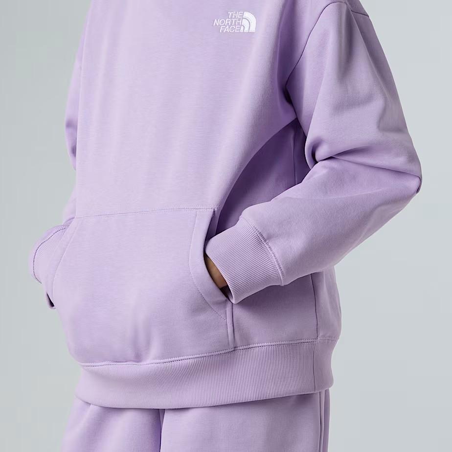 Felpa oversize con cappuccio NF0A89HAA QZI1 THE NORTH FACE 