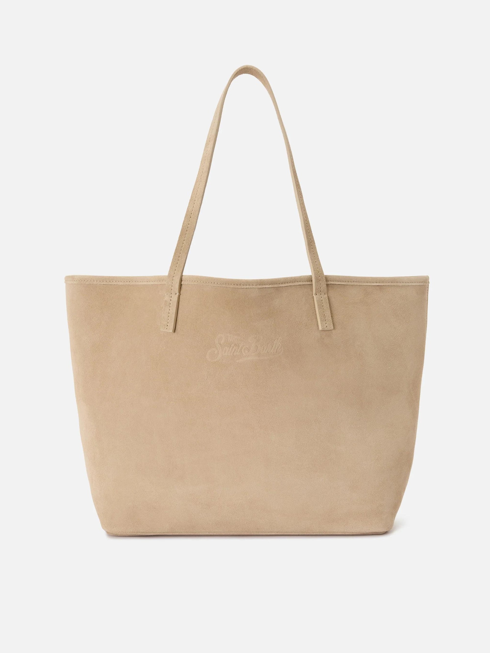 Borsa City regular in camoscio beige CB0003 00102L MC2 SAINT BARTH 
