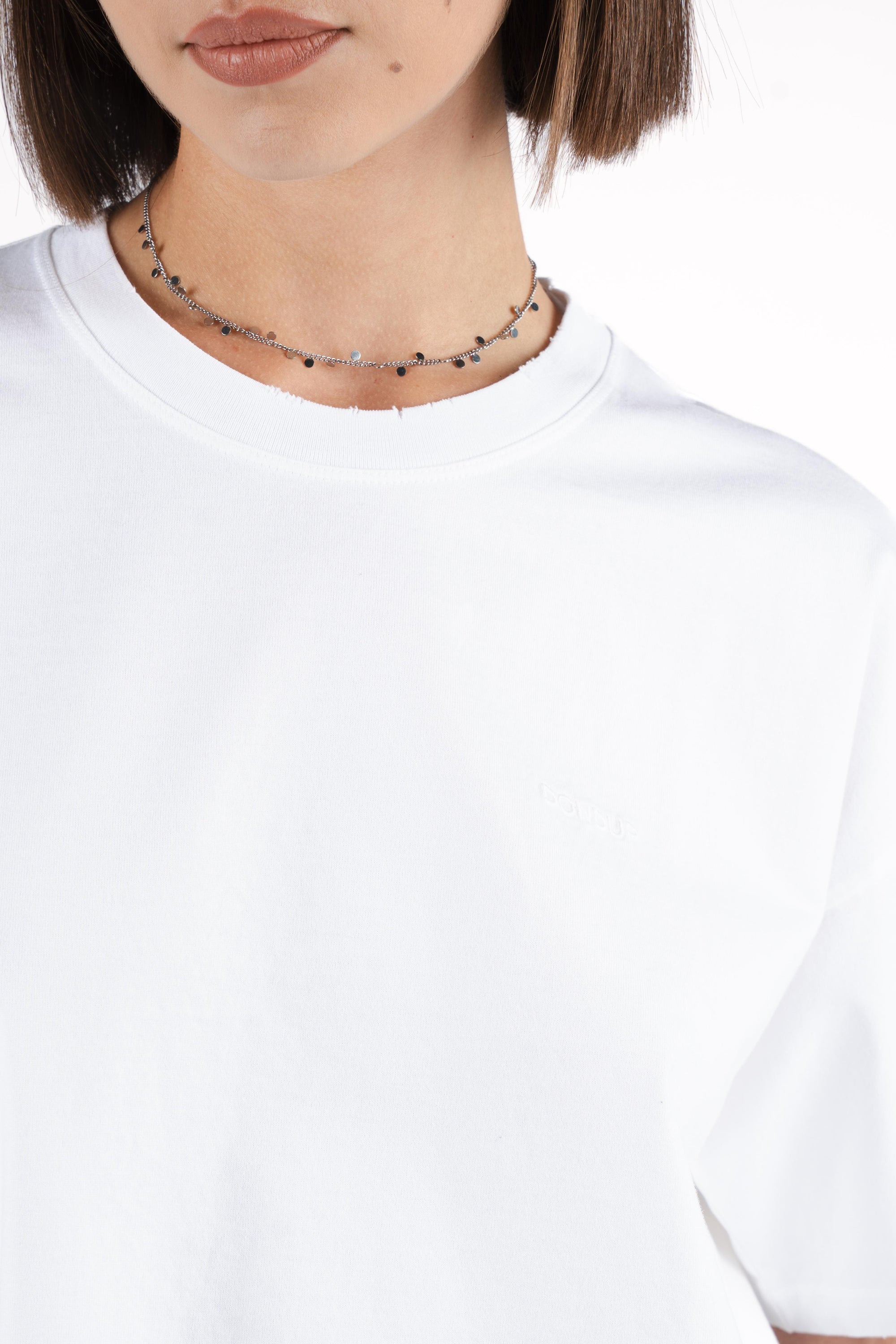 T-shirt girocollo DS077JF0352RMD2 000 DONDUP 