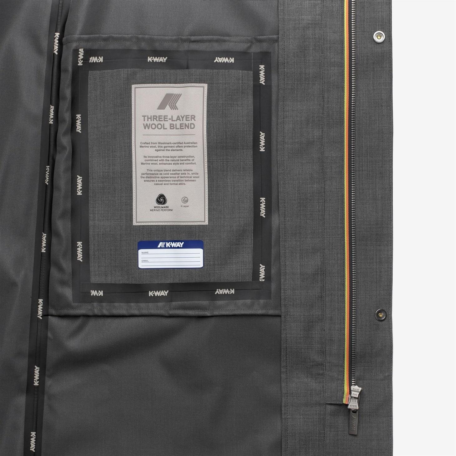 Poirol 3l wool K21474W BB5 K-WAY 