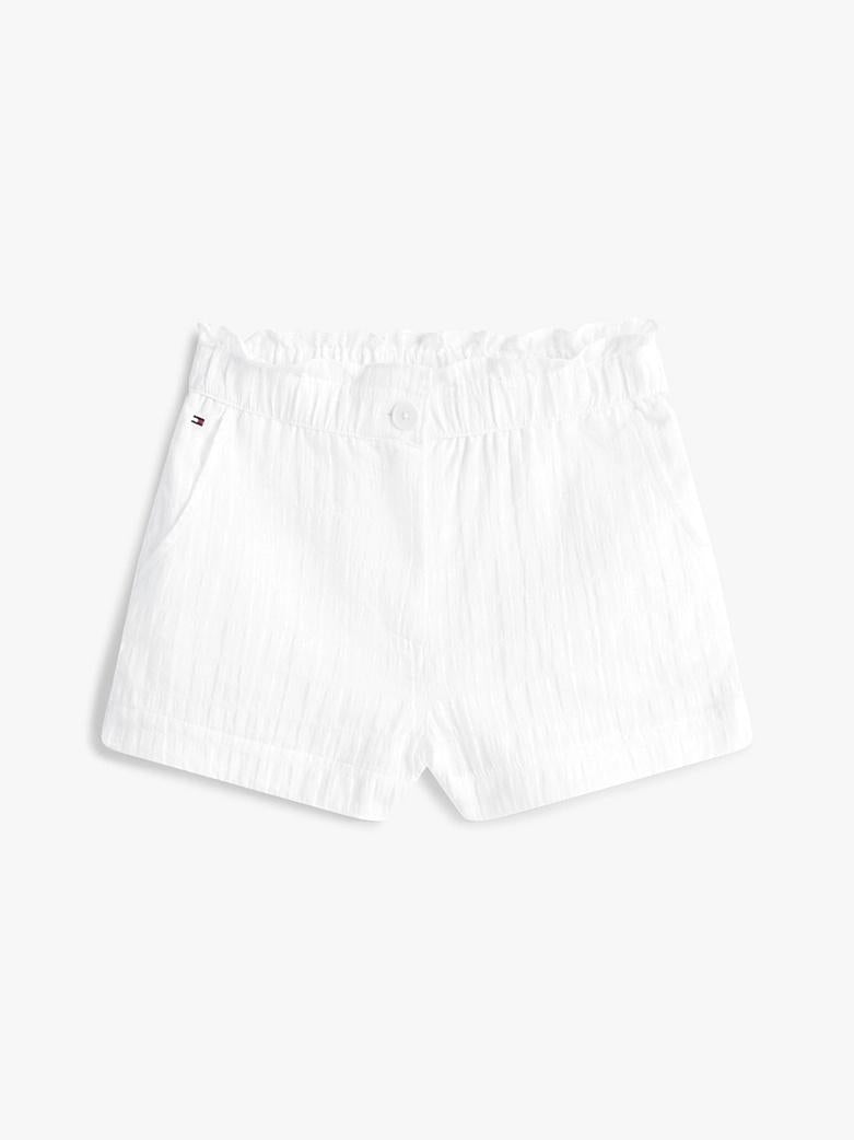 Shorts con finitura tramata KG0KG08443T YBR TOMMY HILFIGER 