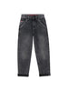Jeans effetto schiarito