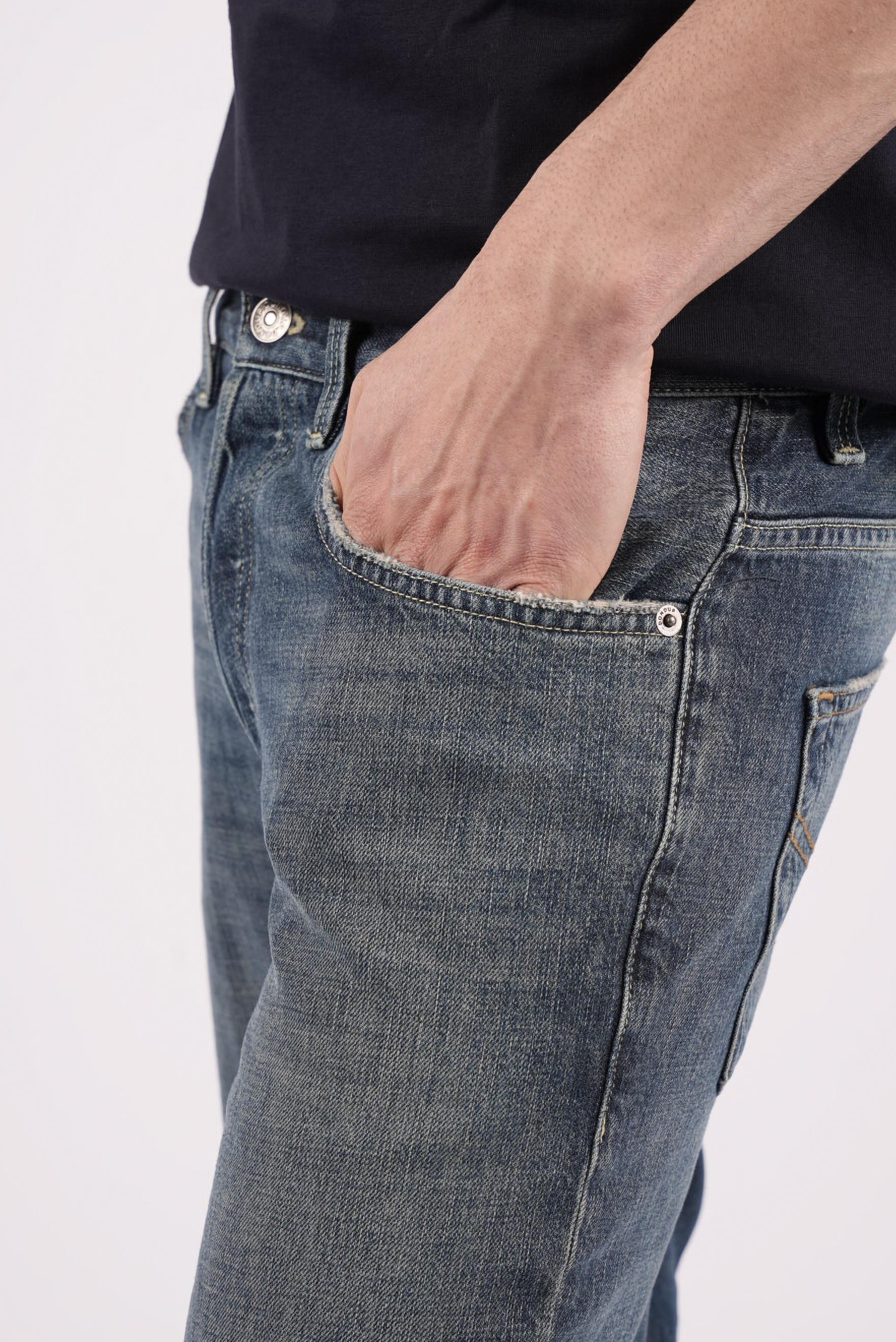 Jeans Brighton carrot in denim fisso riciclato UP434DFH269UJ41 800 DONDUP 