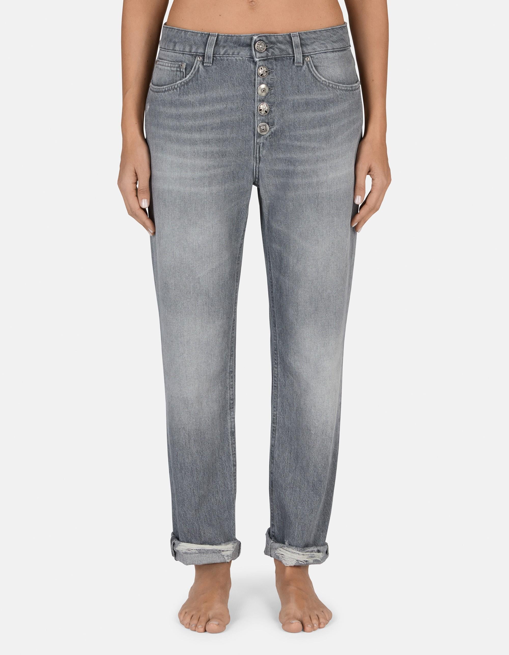 Jeans Koons loose in denim stretch DP26BLDF0277LN6 900 DONDUP 