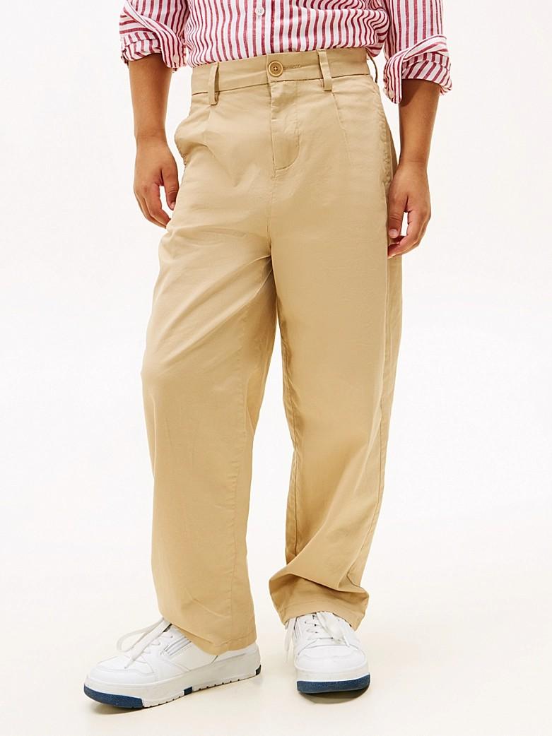 Pantaloni chino con pieghe KB0KB09780T AB9 TOMMY HILFIGER 