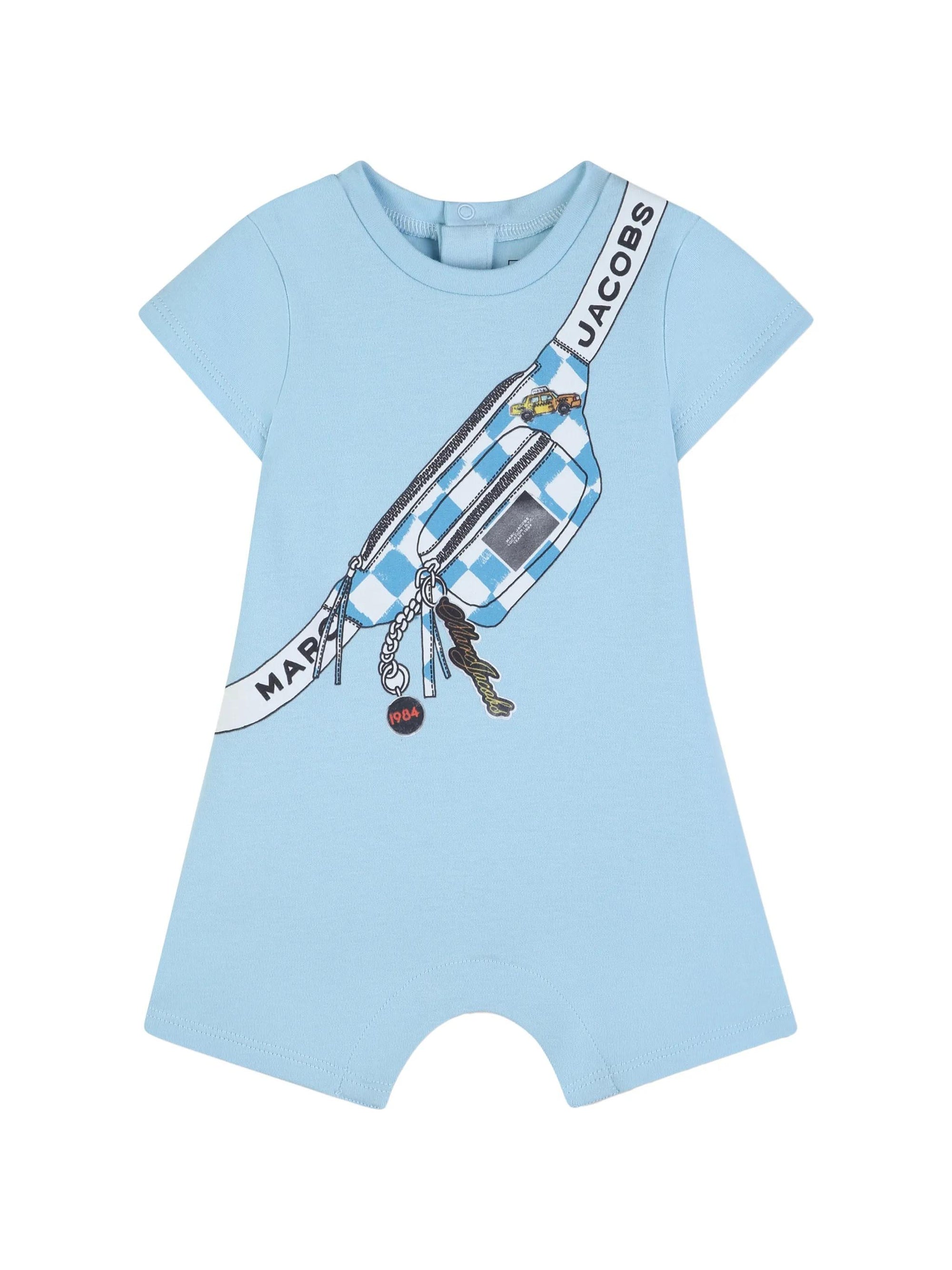 Body neonato con stampa garfica W60807 77B MARC JACOBS 