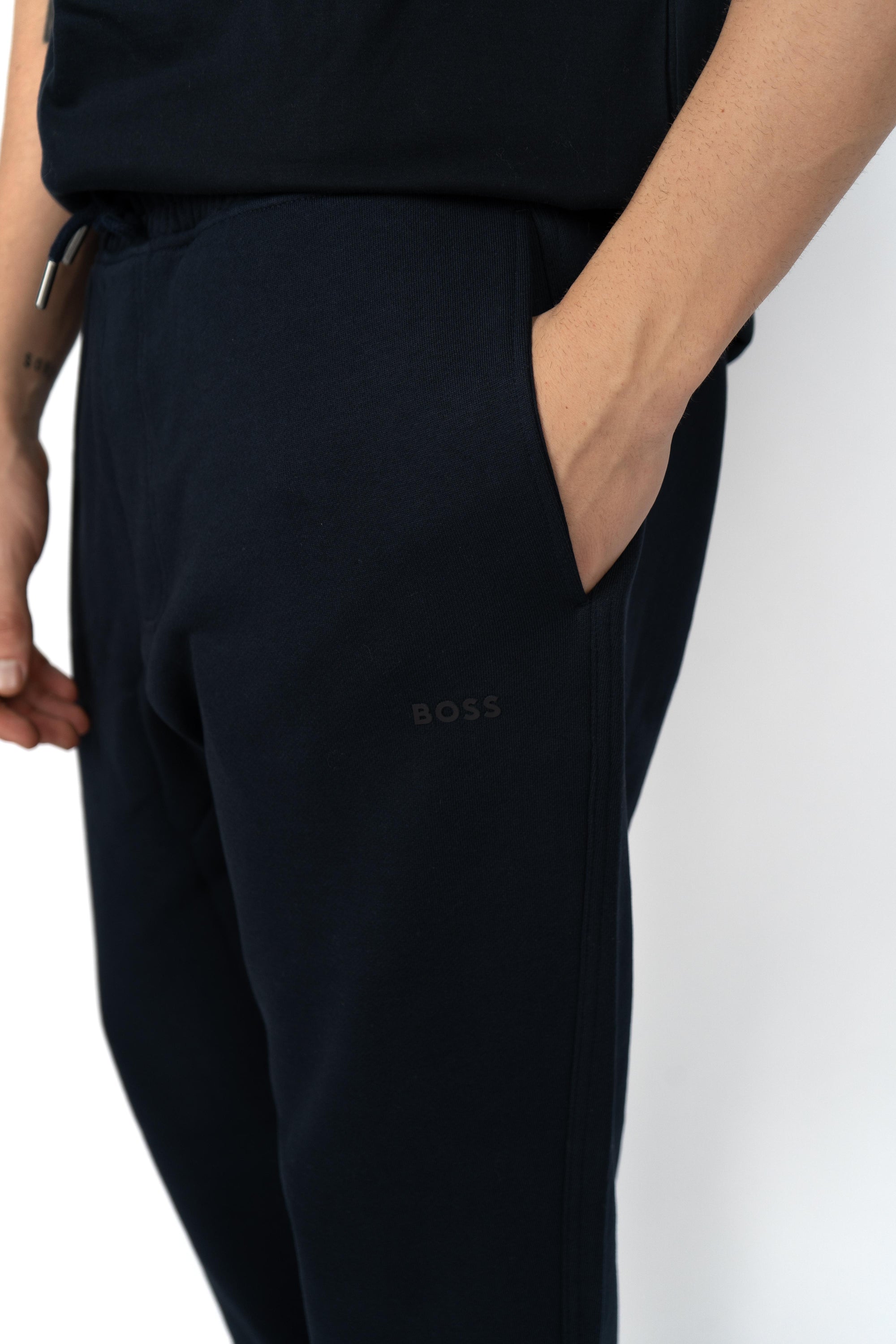 Pantaloni di tuta con logo Boss 50533392 404 BOSS 