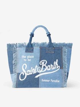 Borsa Colette in canvas di cotone COL0001 04132H MC2 SAINT BARTH 