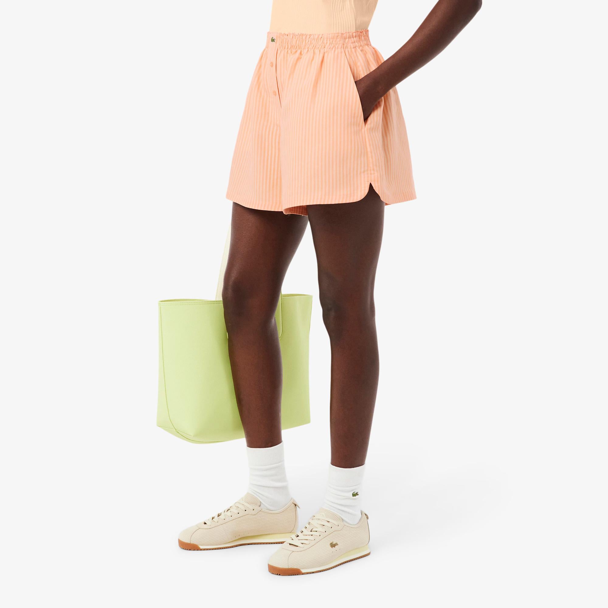 Shorts oversize in misto lino FF1428 4HI LACOSTE 
