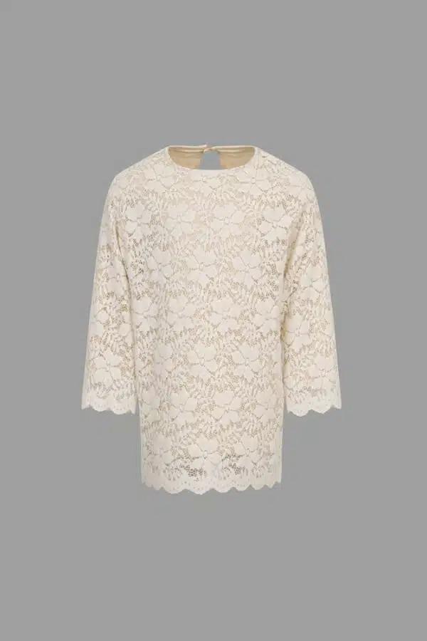 Abito pizzo brenta DX1B00U0237 101 DOUUOD 