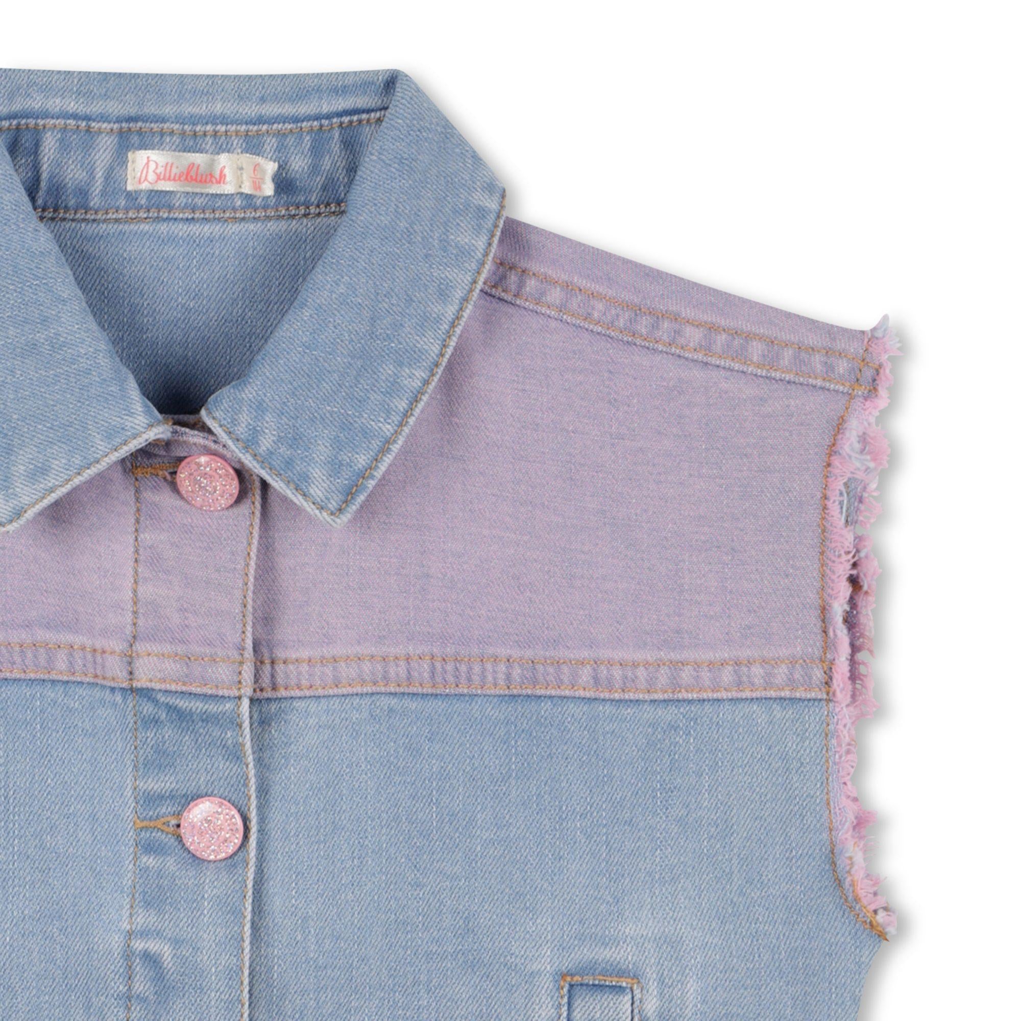 Giacca jeans senza maniche U21069 Z13 BILLIEBLUSH 
