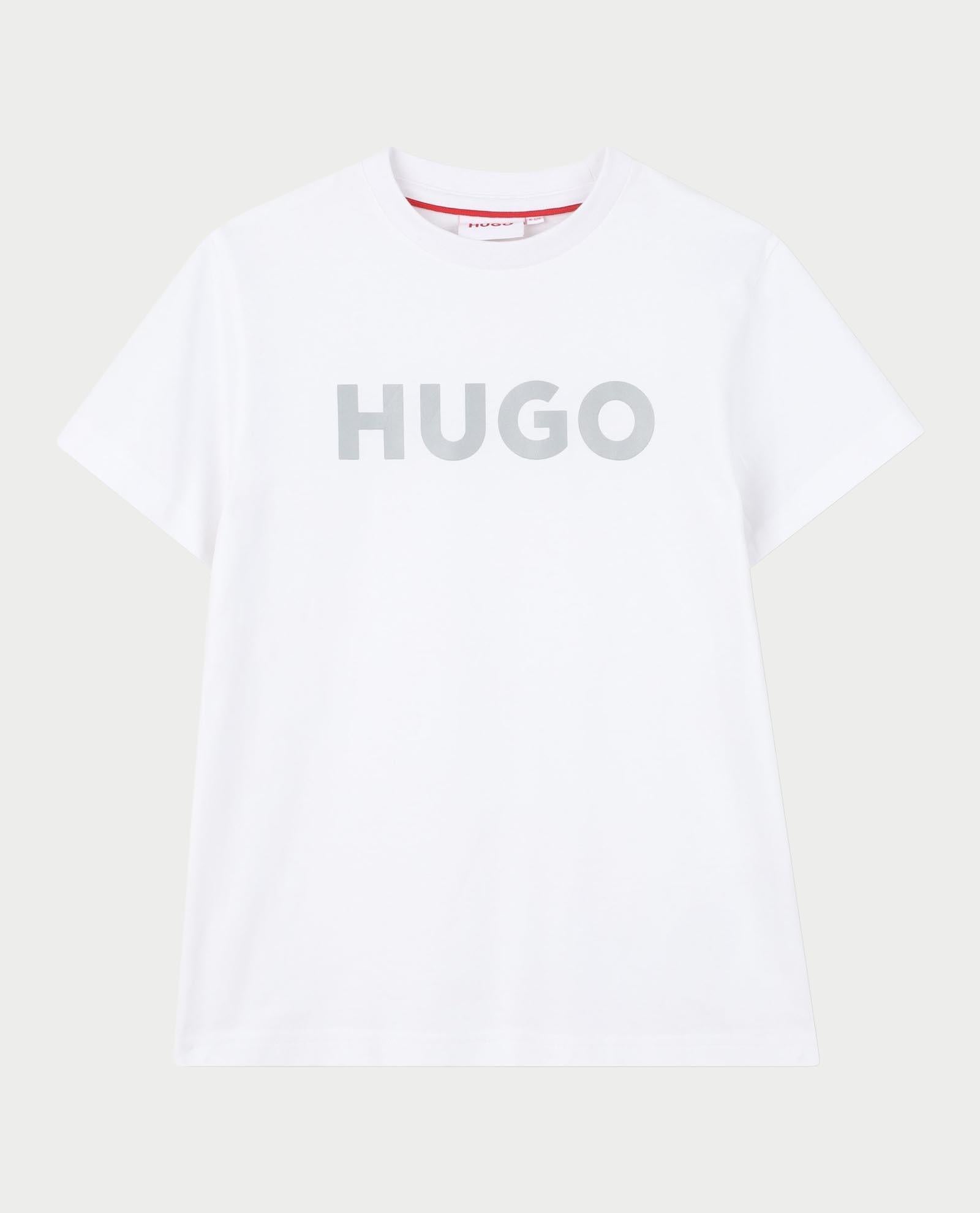 T-shirt con logo frontale G01016 10P HUGO 