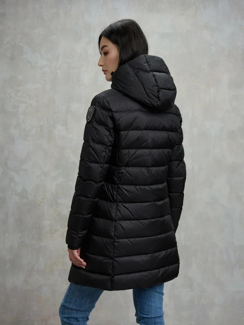 Piumino lungo agnes 25WBLDK03102 999EI BLAUER 