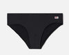 Slip mare Cayo nero tinta unita