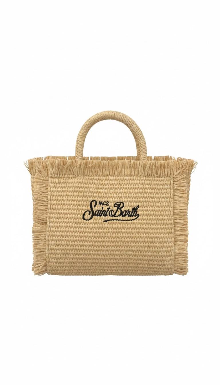 Borsa Vanity mini effetto paglia VAMI009 00421L MC2 SAINT BARTH 