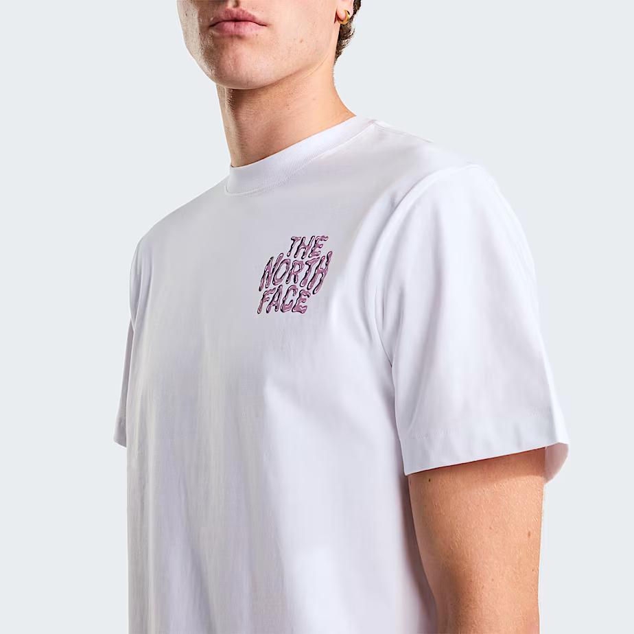 T-shirt Drip Logo Relaxed con grafica NF0A8GAB FN41 THE NORTH FACE 