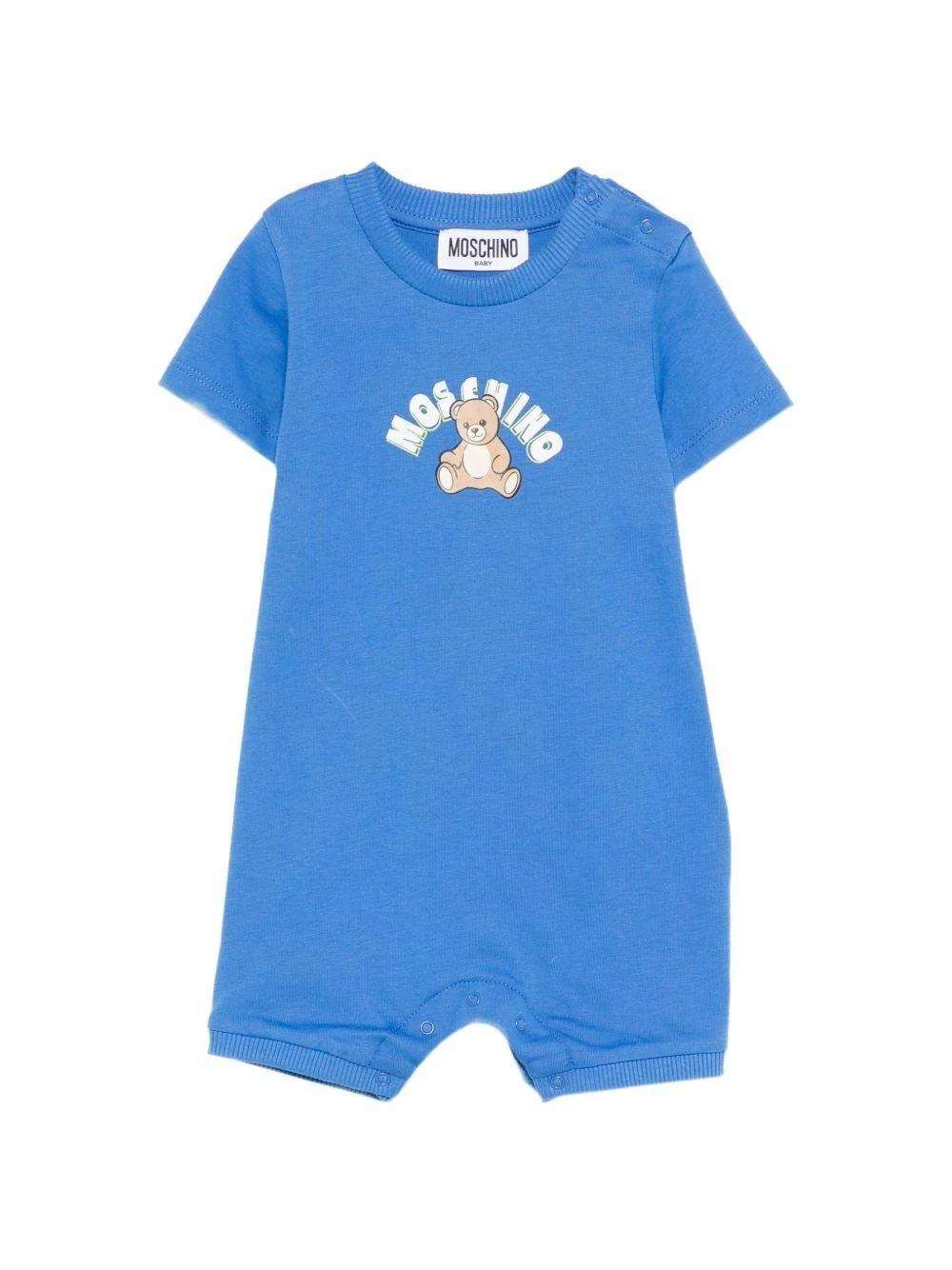 Tutina per neonati Teddy Bear MTY022LAA01 40630 MOSCHINO BABY 