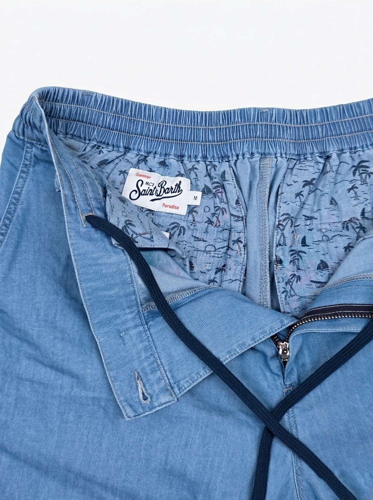 Bermuda Ischia in denim ISC0001 00335L MC2 SAINT BARTH 