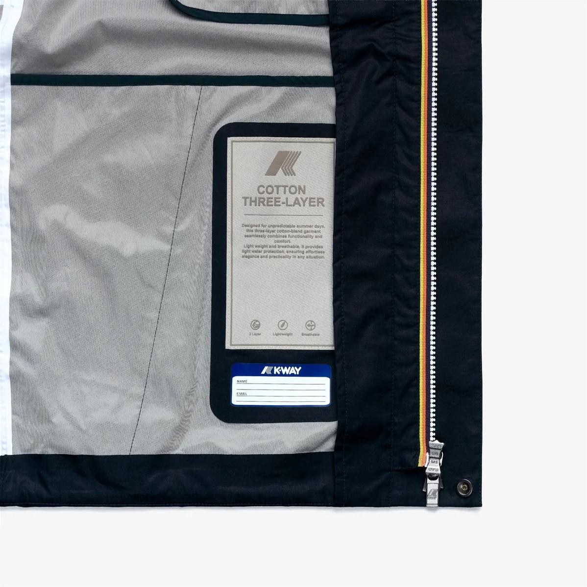 Jacko cotton 3 layers K21344W K89 K-WAY 